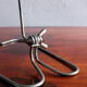 Industrial czechoslovak metal table lamp, 1960s