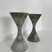 2 jardinières Anton Bee et W. Guhl édition Eternit, 1958