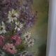 Toile bouquet de fleurs signé Alma