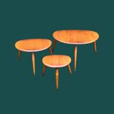 Ercol nesting tables, Pebble Nest of Tables
