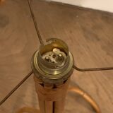 Rattan tripod lamp 1950 H47