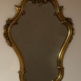 Miroir doré baroque 41x63cm