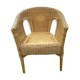 60s wicker chair