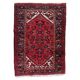 Tapis persan Hamadan vintage fait main, 103 cm x 142 cm, années 1970 - 1C1170