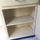 Vintage wooden storage cabinet