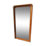 Walnut bevelled mirror 1900