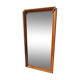 Walnut bevelled mirror 1900