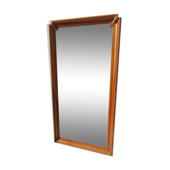 Miroir biseauté 1900 en noyer