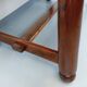 Brutalist rectangular dining table by Georges Robert in pine wood.