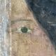 Huile sur toile portrait femme bijoux