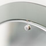 Miroir mural rond en verre 1970