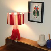 Lampe à poser l'Irrésistible rouge poudré