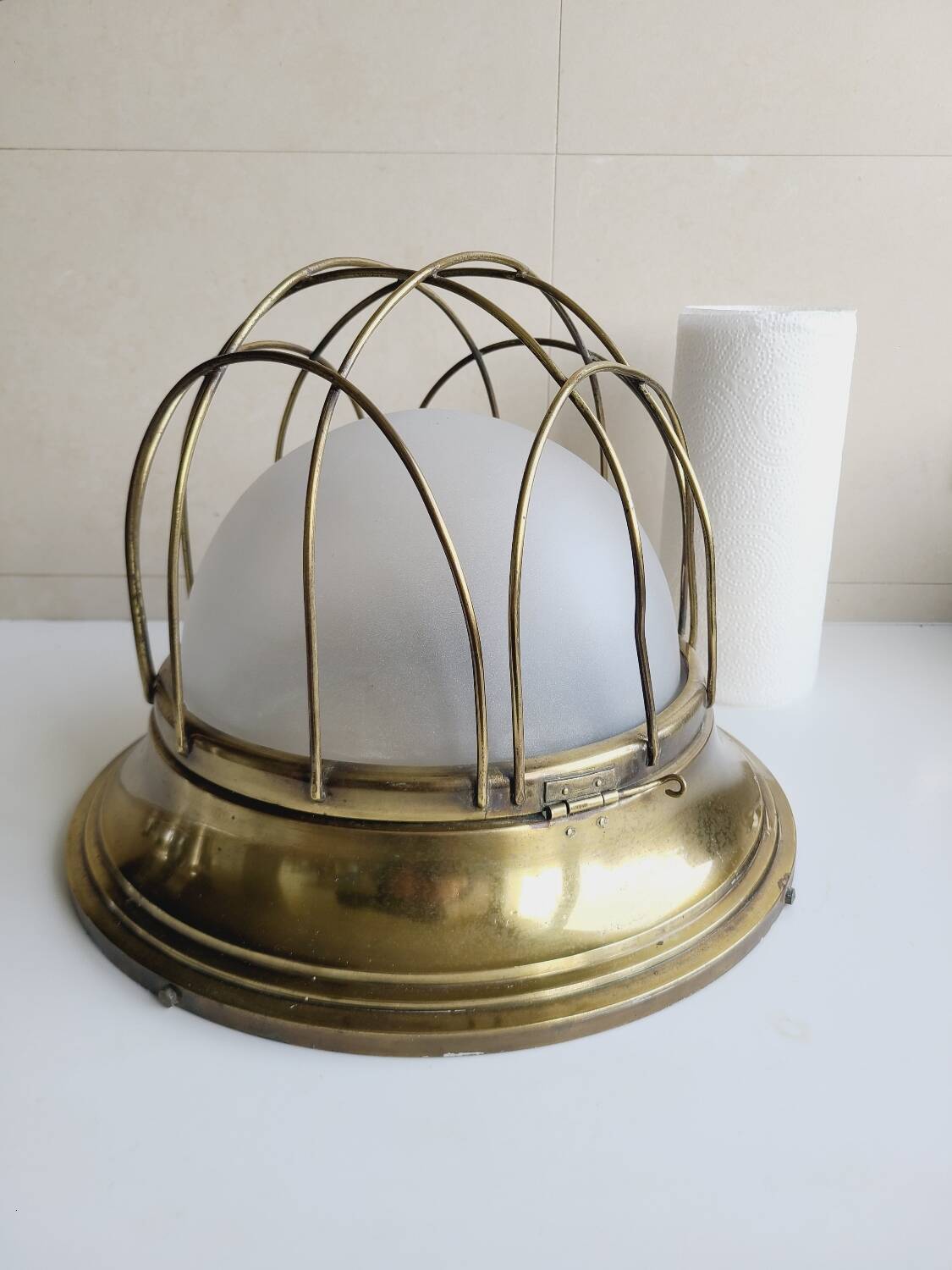 Antique ceiling light, 35 x 25 cm