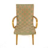 Scandinavian beech armchair, Sweden, 1970