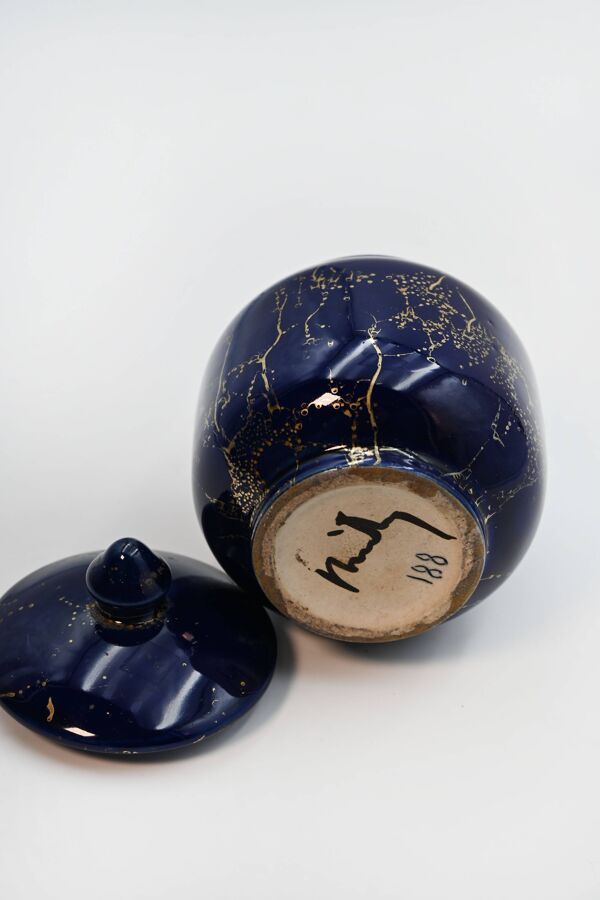 Pot art déco signé Lucien Brisdoux (1878-1963)