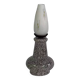 Vintage ceramic and opaline lamp