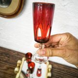 4 flutes "Gothic" Cristal d'Arques