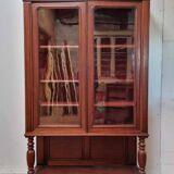 Mahogany display case