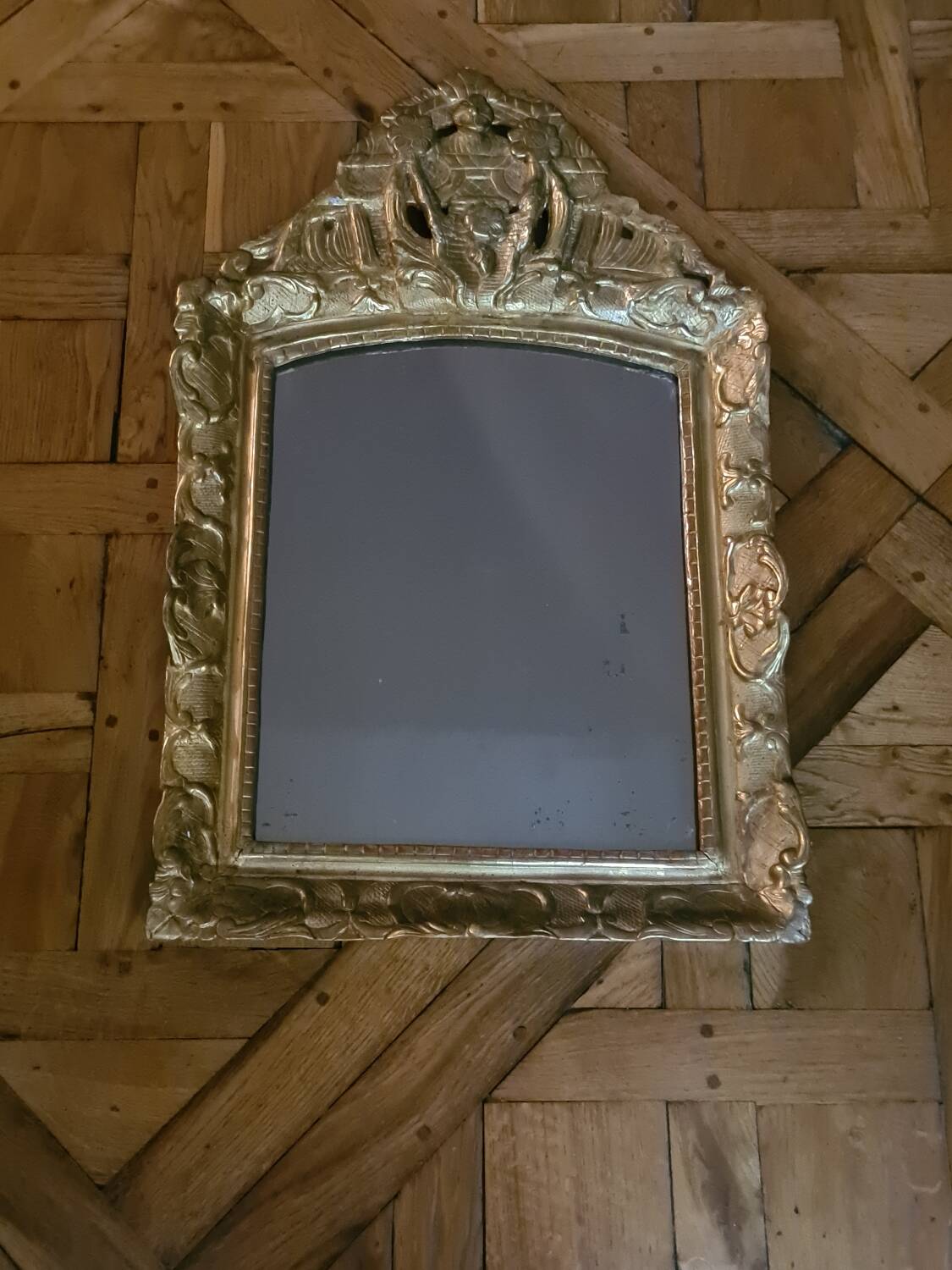 Louis XV period mirror, circa 1760.