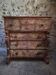 Commode de magasin peinte ancienne française, peuplier et pin, vers 1850–1900