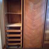70s wardrobe with sliding doors