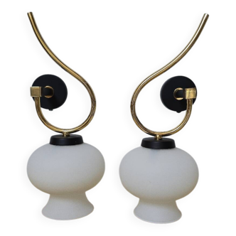 Pair of wall lights