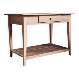 Old and small draper style table
