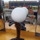 Palm Tree Globe Ceramic Lamp