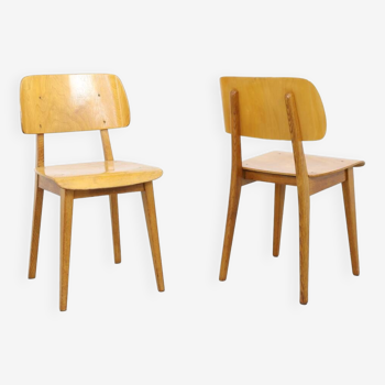 2x Chaises Irene par Dirk L. Braakman pour UMS Pastoe, années 1940