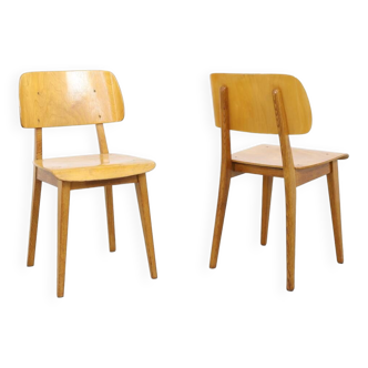 2x Chaises Irene par Dirk L. Braakman pour UMS Pastoe, années 1940