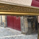 Antique gilded mirror