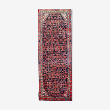 Tapis persan vintage fait à la main tapis de laine traditionnel - 105x280cm