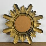 Golden sun mirror