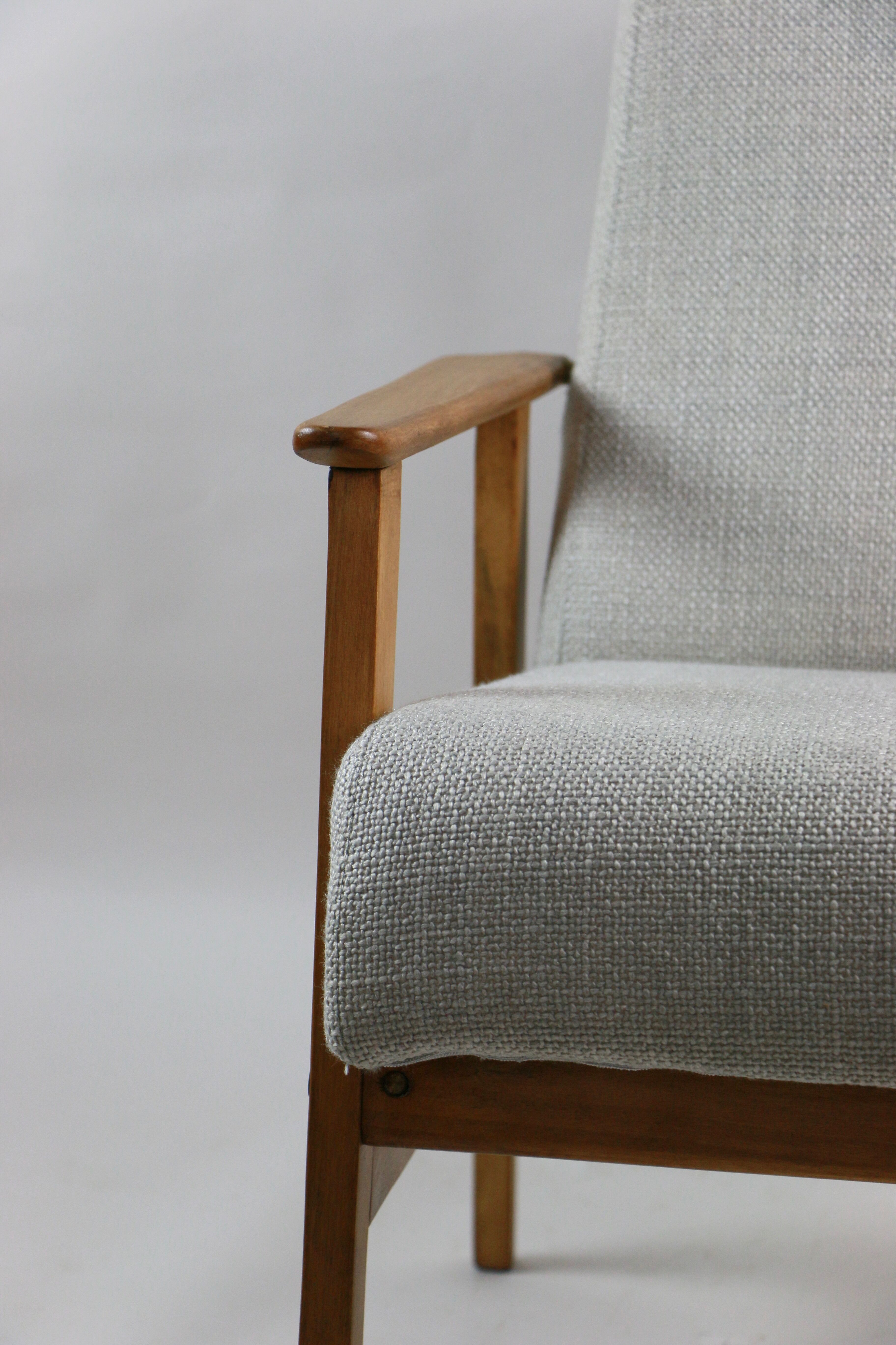 Vintage Fox easy chair in beige, 1970s