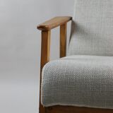 Vintage Fox easy chair in beige, 1970s