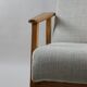 Vintage Fox easy chair in beige, 1970s