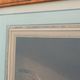 Antique Walnut Frame with Engraving “Le Verrou” by Maurice Blot, France