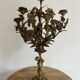 Gilded bronze candelabrum from the Napoléon III period.