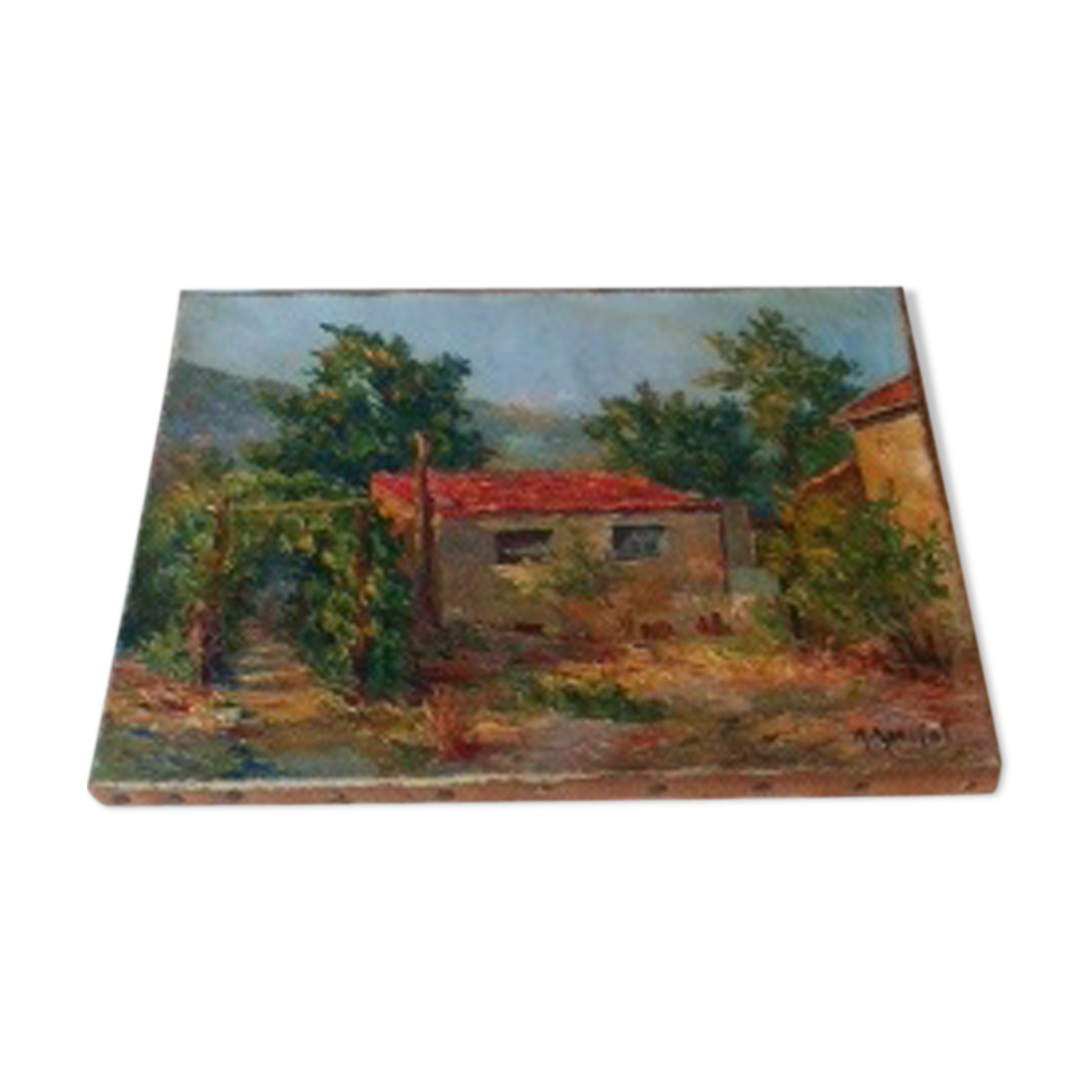 Oil on canvas Arrufaf