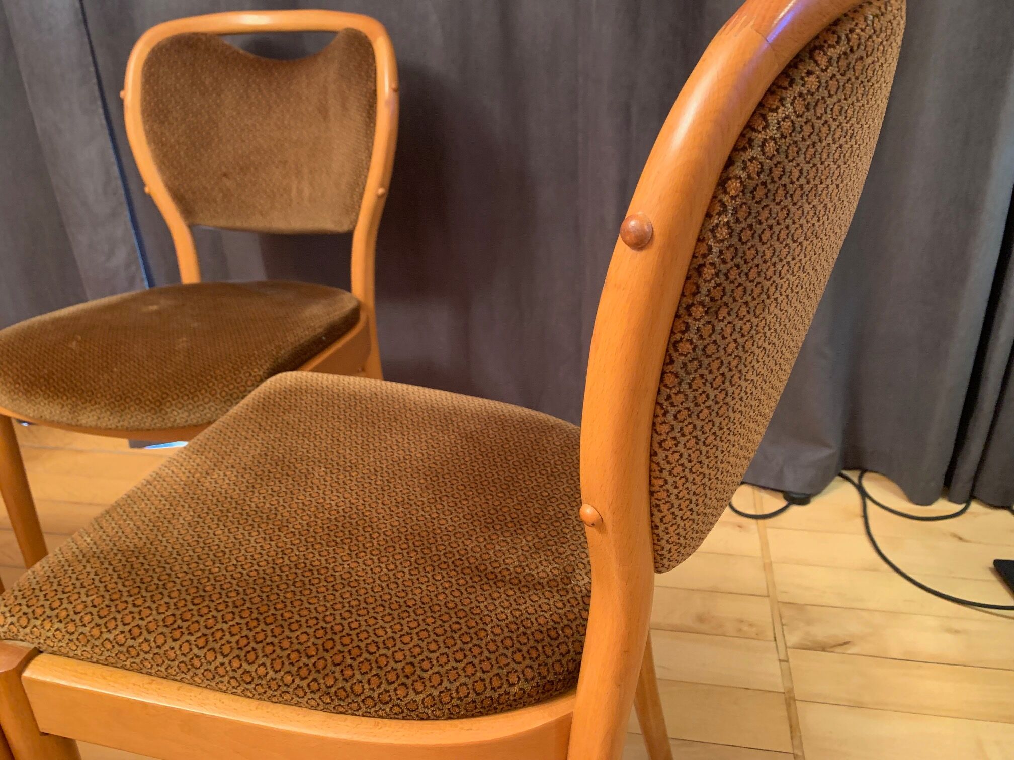 A set of four Spahn Stadtlohn chairs Germany 1970s