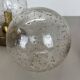 Set of 2 glass ball and oak Wooden Table Lights by Temde Lights, Germany 19