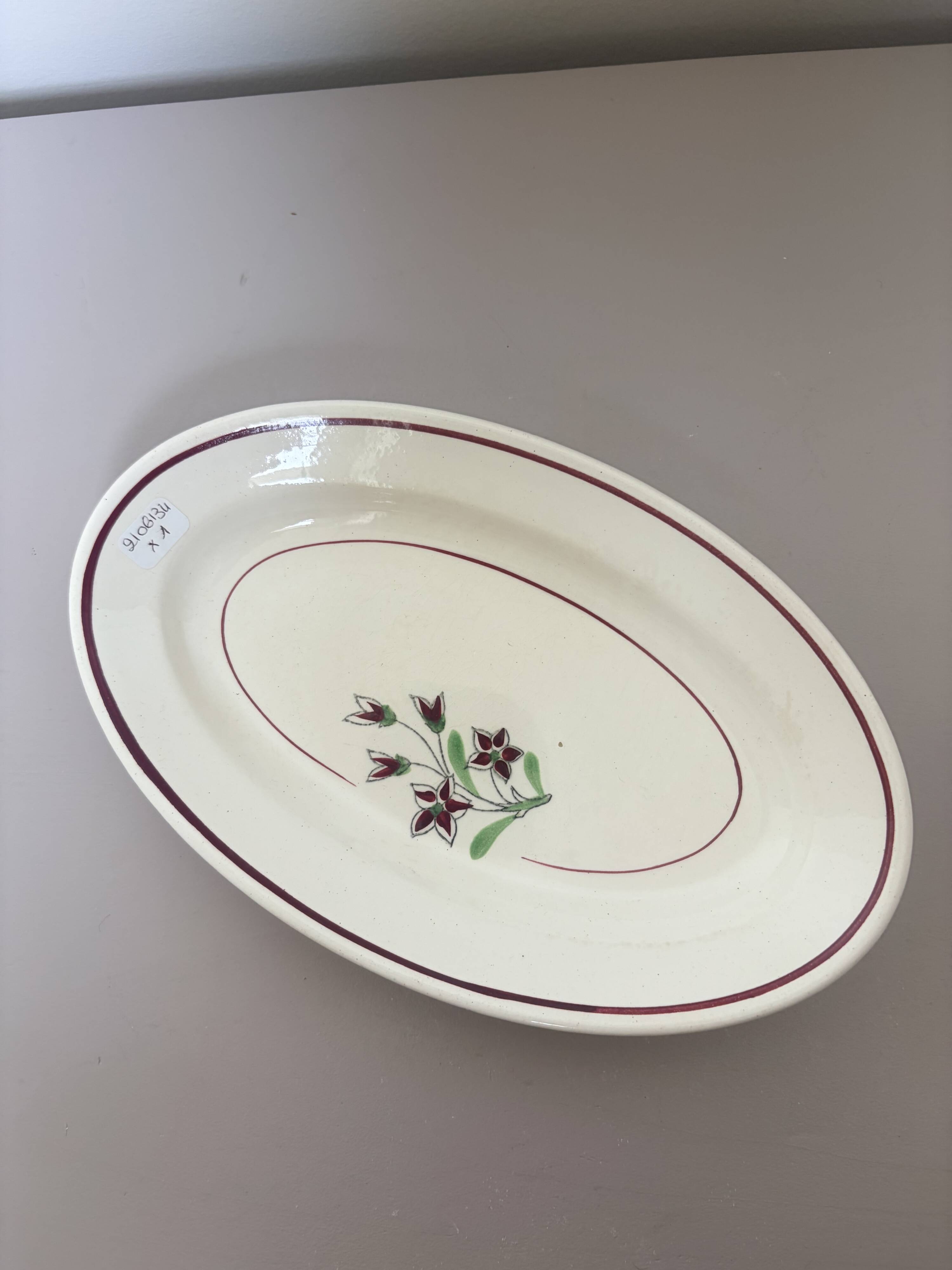 Vintage Ravier in porcelain from Salins 2106134