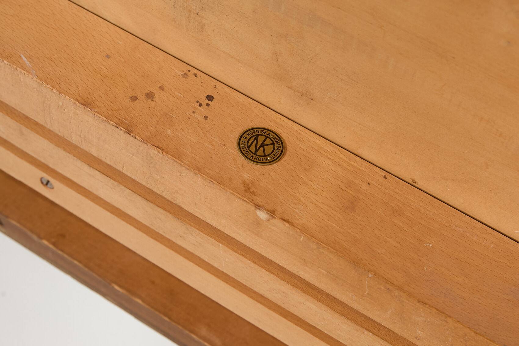 Scandinavian Mid-Century Modern table from Nordiska Kompaniet, Sweden 1950’
