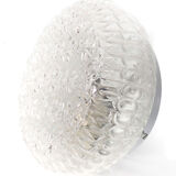 Moulded glass sconce