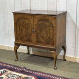 1950s English walnut buffet