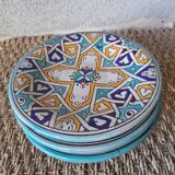 3 vintage oriental plates