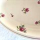 Ravier en porcelaine de Haviland décor aux roses rouges
