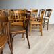 50 vintage restaurant café chairs mismatched curved wood from the 50s-60s