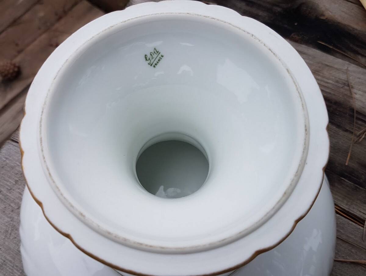 Limoge porcelain fruit bowl Gerard Dufraisseix Abbot - GDA