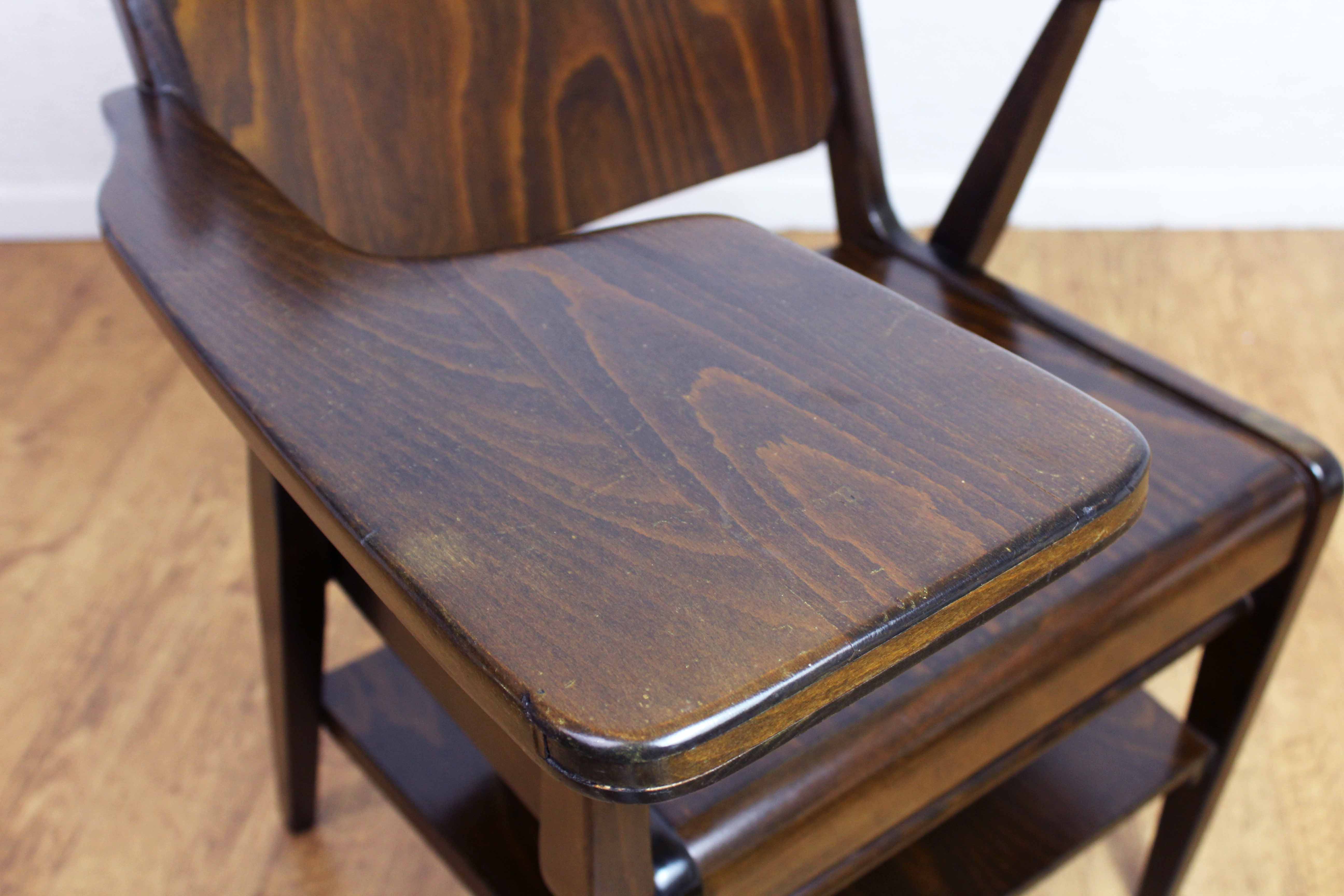 Austrian armchair with Austro Sessel tablet